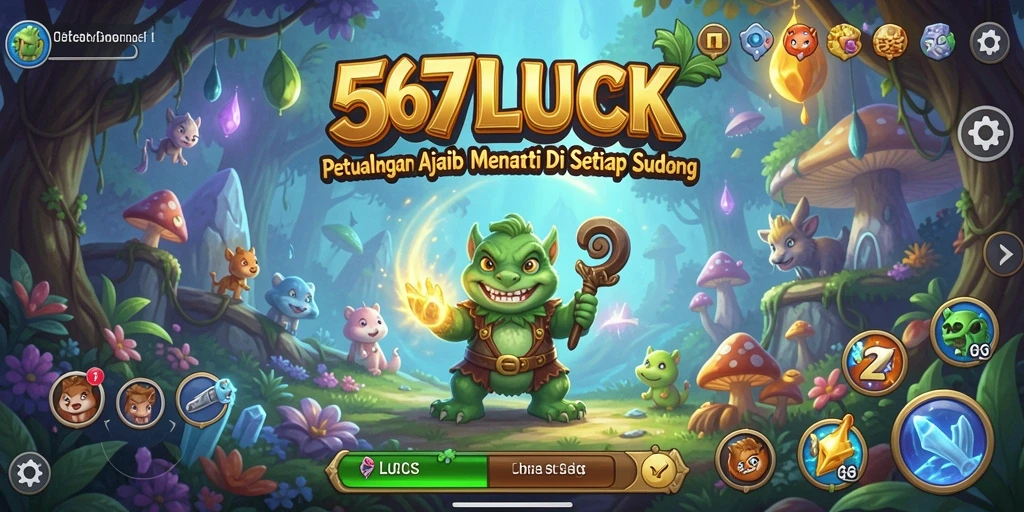 Tangkapan layar <strong>567LUCK</strong> menampilkan aksi seru penuh tantangan dalam gameplay petualangan.