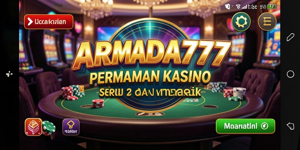 Screenshot ARMADA777 menampilkan gameplay menarik dengan desain yang memukau.