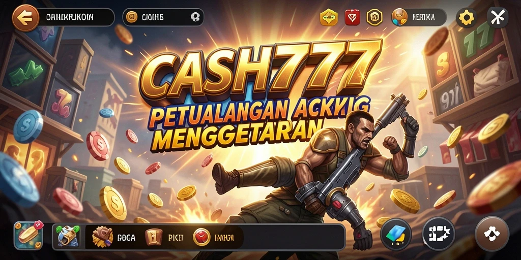 Tangkapan layar CASH777 menampilkan aksi epik penuh tantangan.