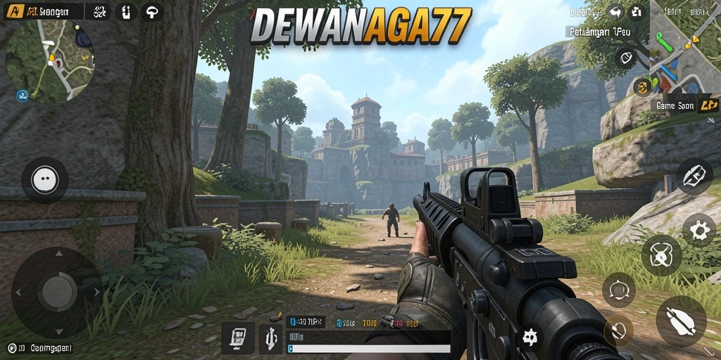 Gameplay yang intens dan mendebarkan dalam DEWANAGA77.