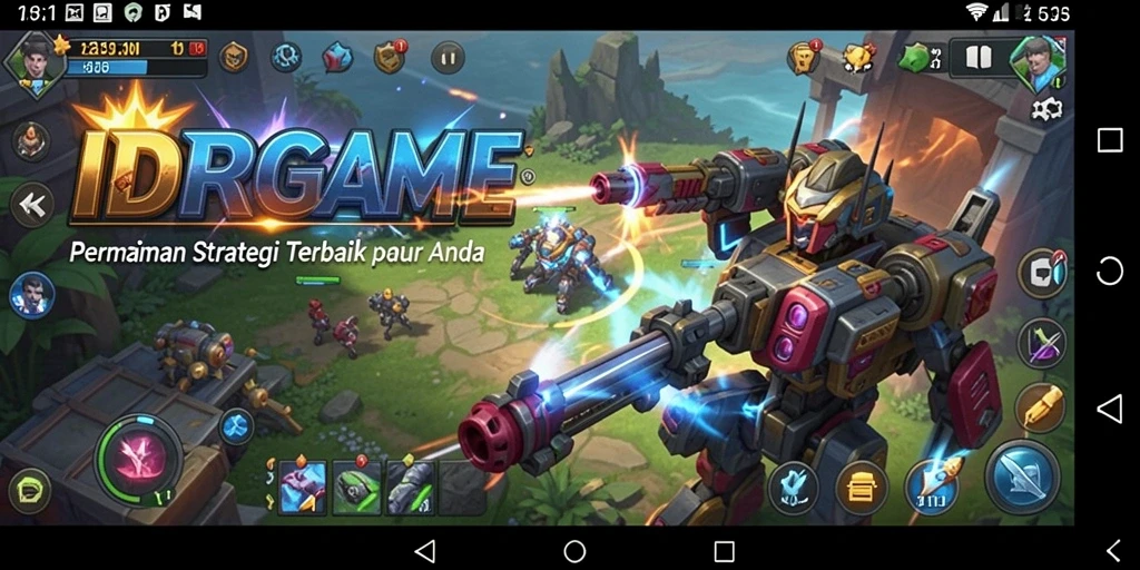 Gambaran gameplay IDRGAME yang seru dan penuh strategi.