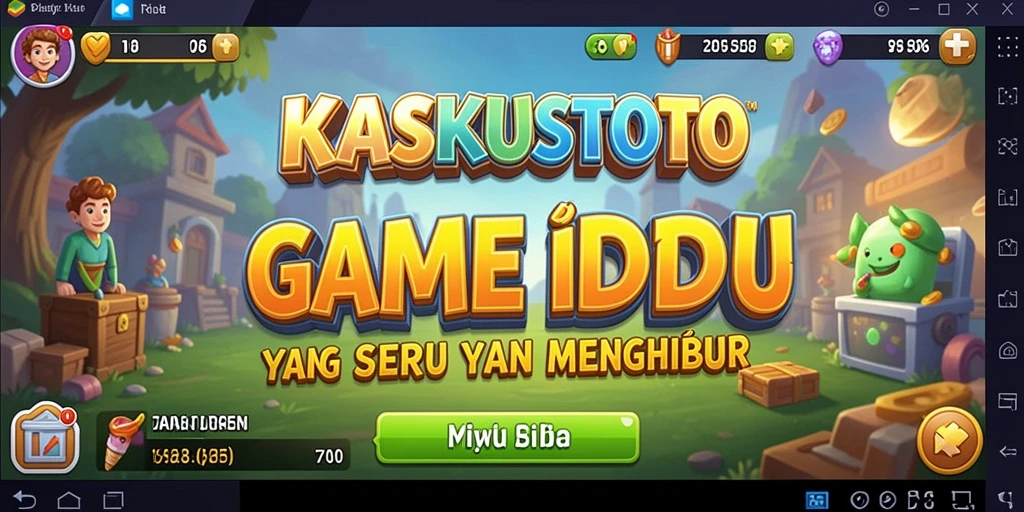 Tampilan gameplay menarik dari KASKUSTOTO dengan elemen Idle.