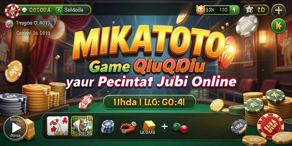 Gameplay seru QiuQiu di MIKATOTO yang memikat.