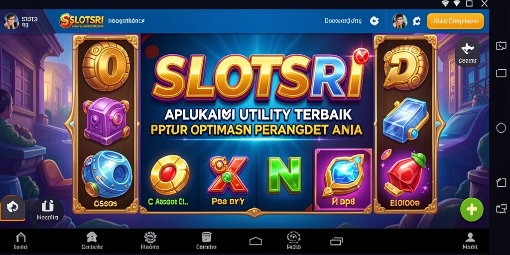 Tampilan antarmuka pengguna SLOTSRI yang menarik dan fungsional.